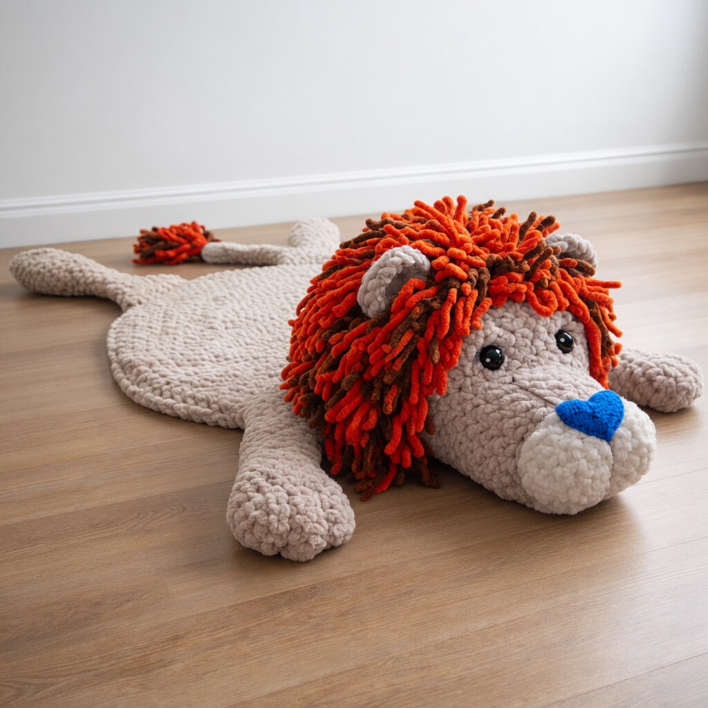 Alfombra león